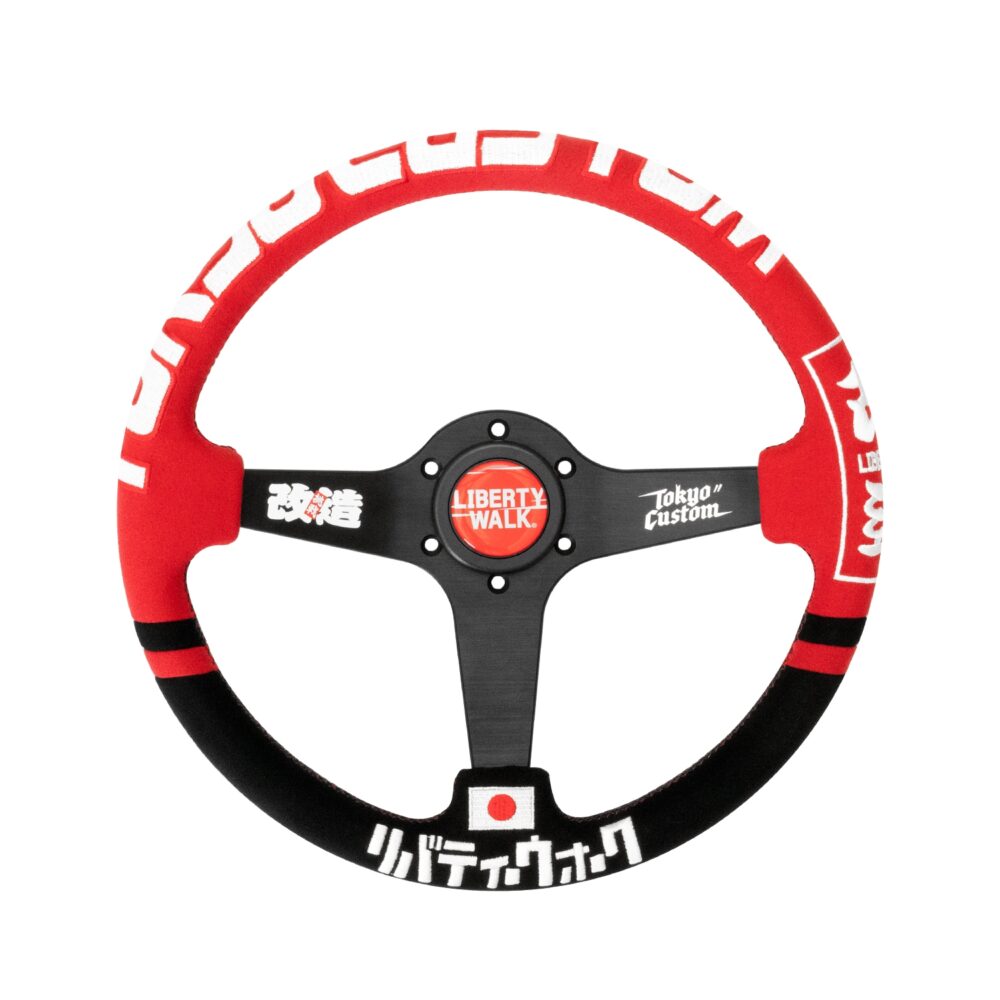 LB Steering Red×Black - LB-ONLINE STORE