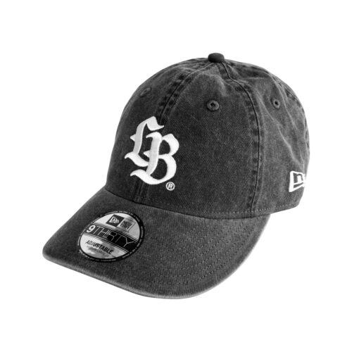 NEWERA×LB 930CS LB LOGO ACID WASH BLACK