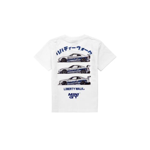 MINI GT×LB Triple GTR Kids Tee White