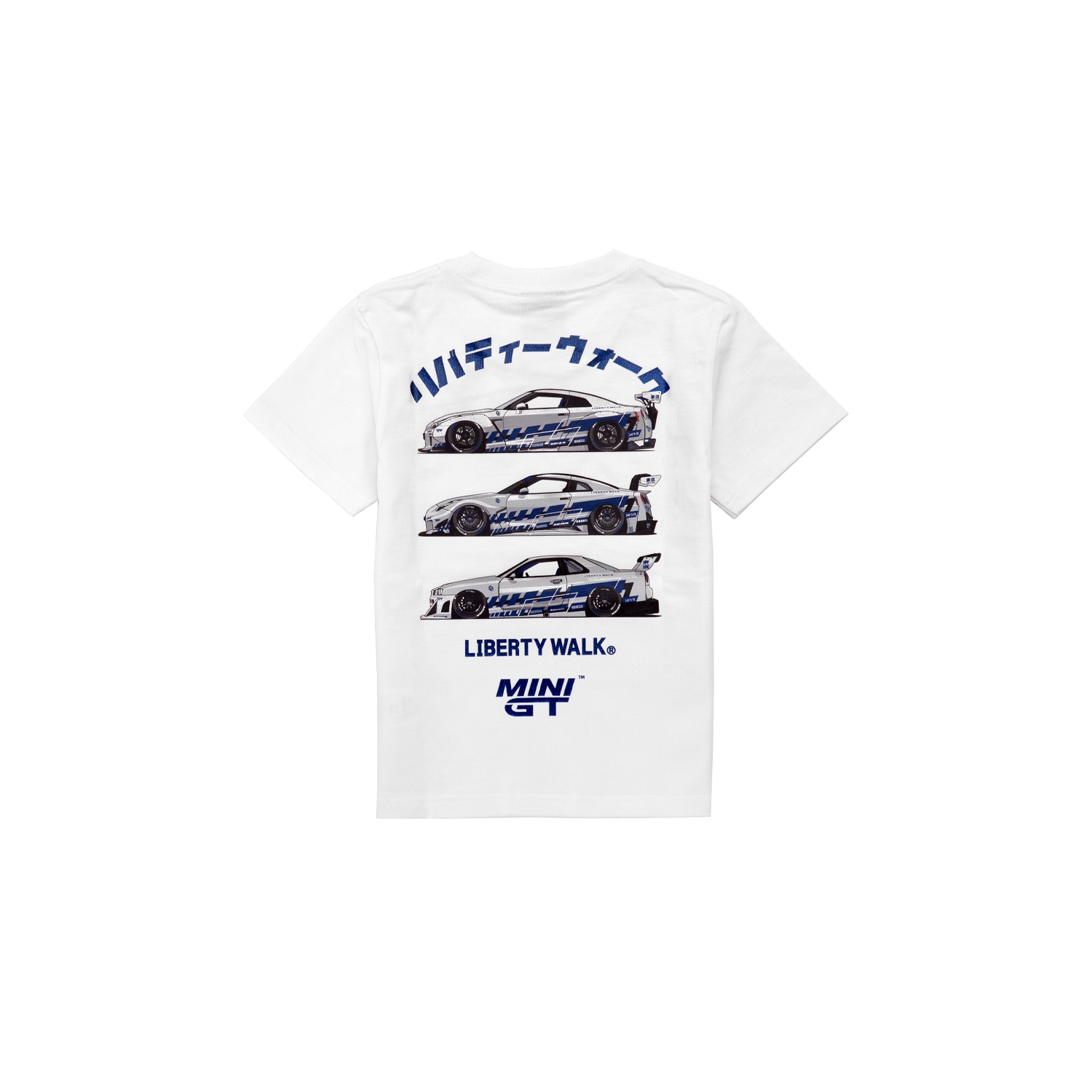 MINI GT×LB Triple GTR Kids Tee White