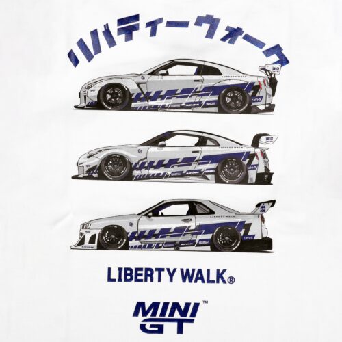 MINI GT×LB Triple GTR Kids Tee White - LB-ONLINE STORE
