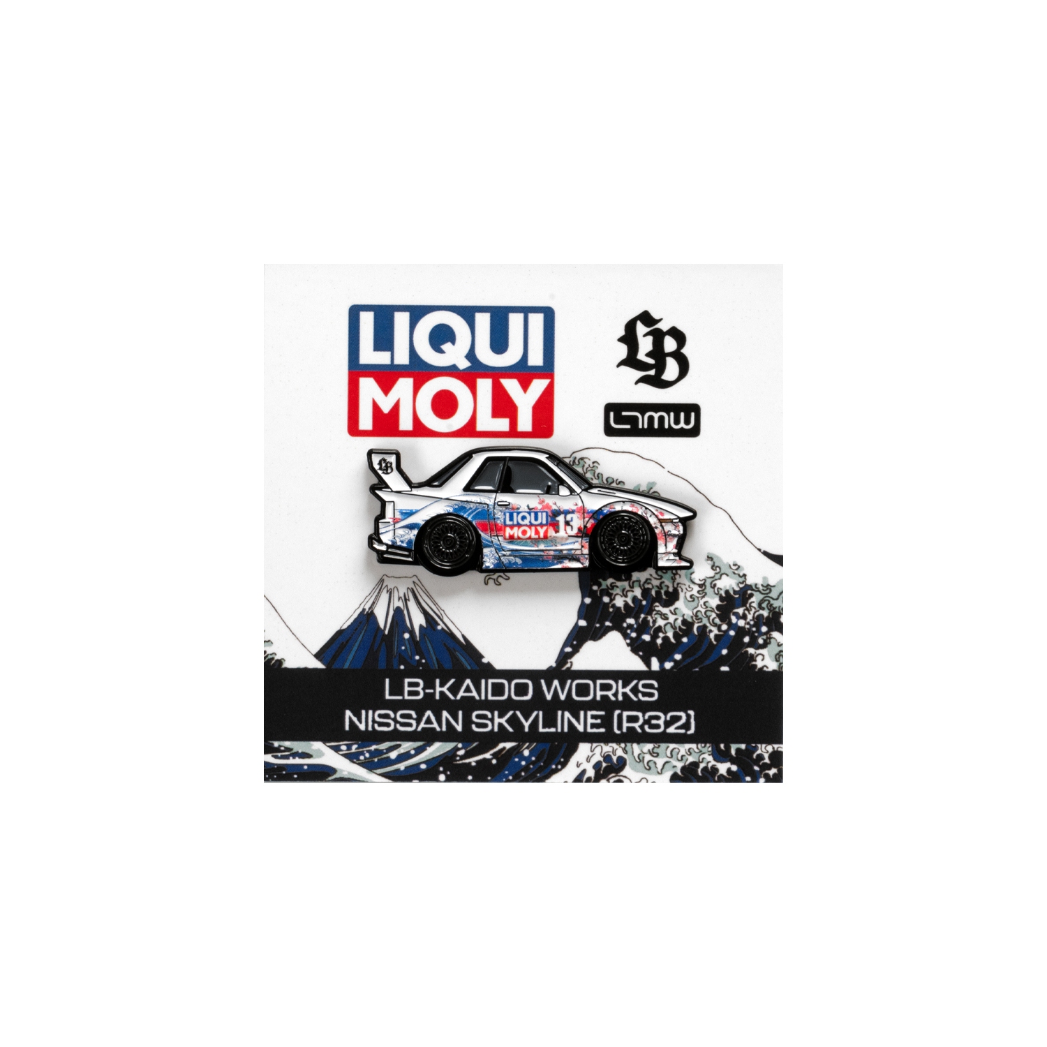 Leen Custom Pin Badge 32 LB-WORKS TOYOTIRE ver.