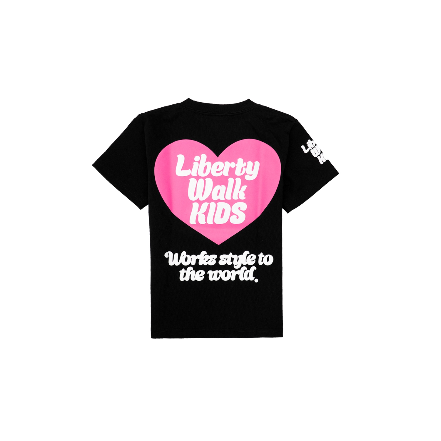 LB Kids Heart Logo Tee Black