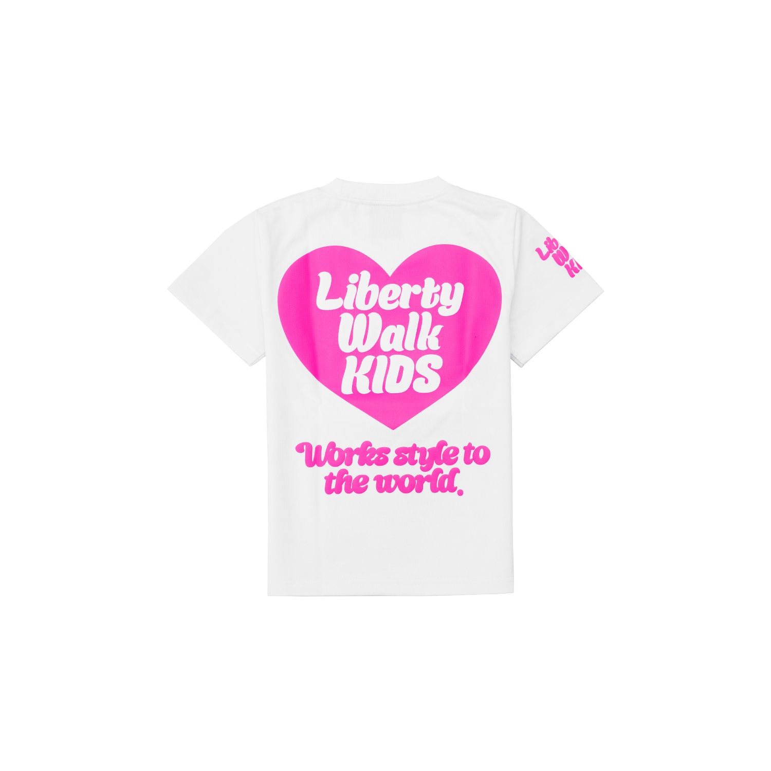 LB Kids Heart Logo Tee White