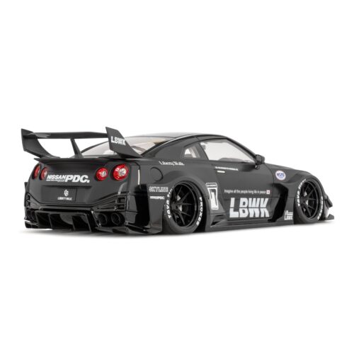 Maquiagem 1/18 LB-Silhouette WORKS 35GT-RR Preto Fosco / Preto