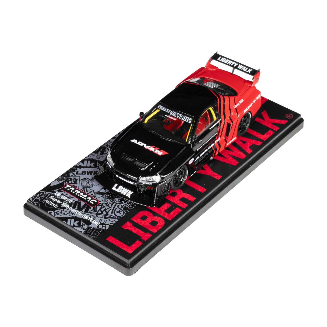 TARMAC 1/43 LB-ER34 Super Silhouette SKYLINE Advan