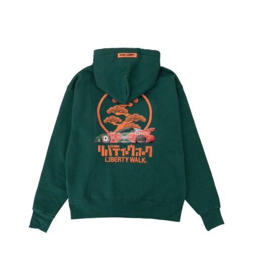 Bonsai Circle FD Hoodie Green