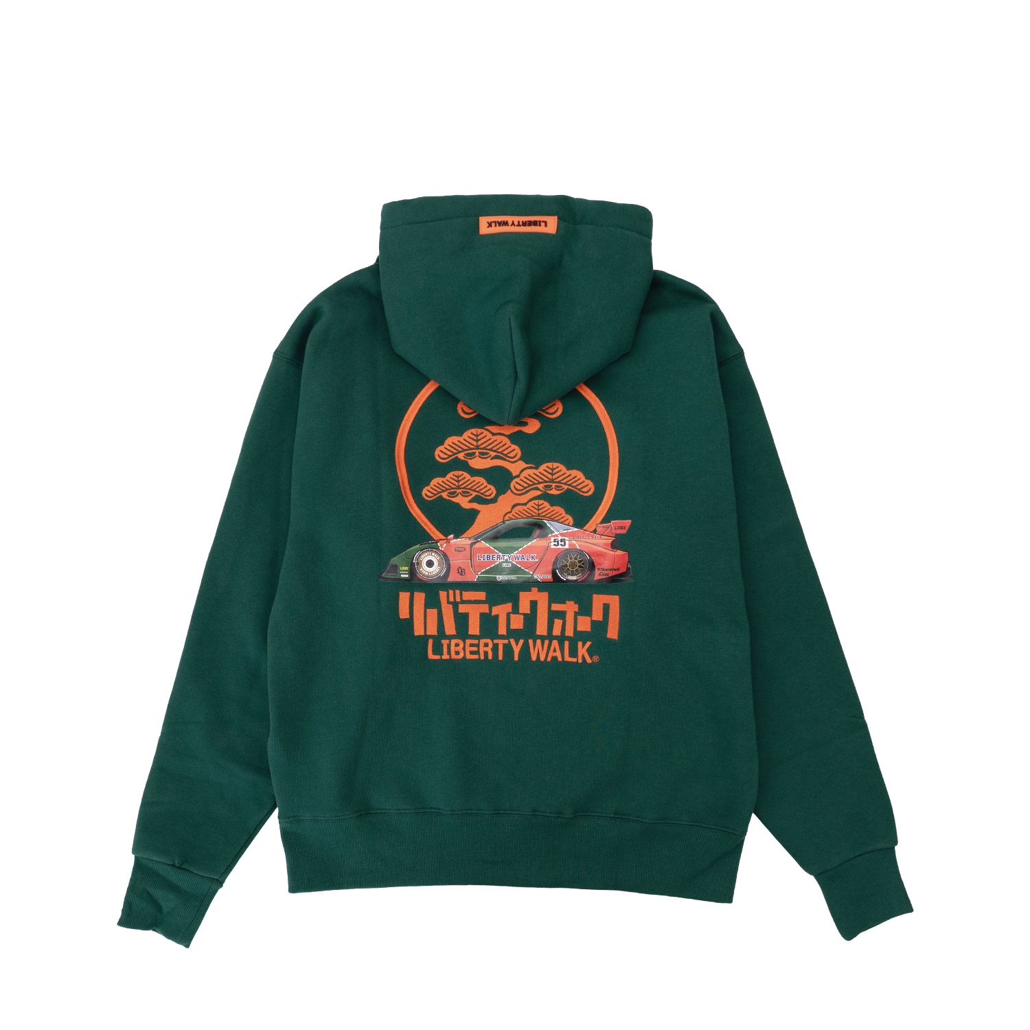 Bonsai Circle FD Hoodie Green