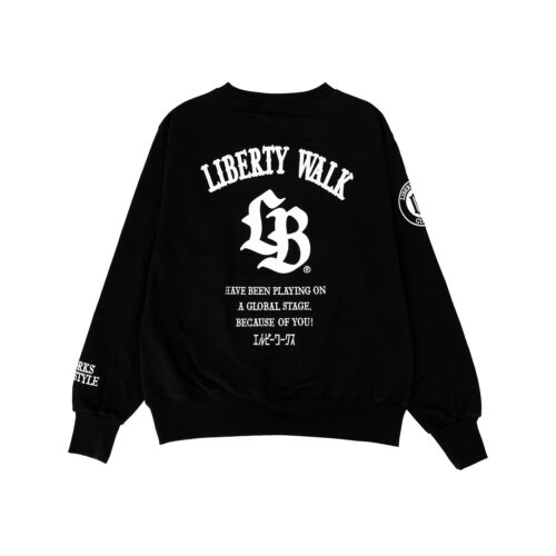 LB Thorn Embroidery Logo Sweatshirt Black