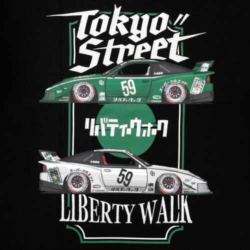 Tokyo Street Box Logo 180 Tee Black - LB-ONLINE STORE