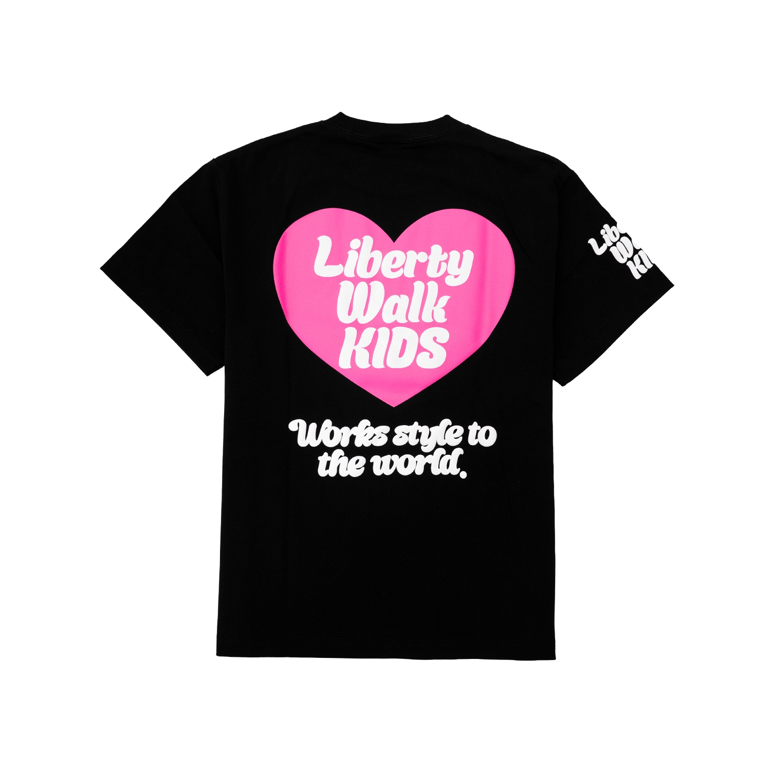 LB Heart Logo Tee Black