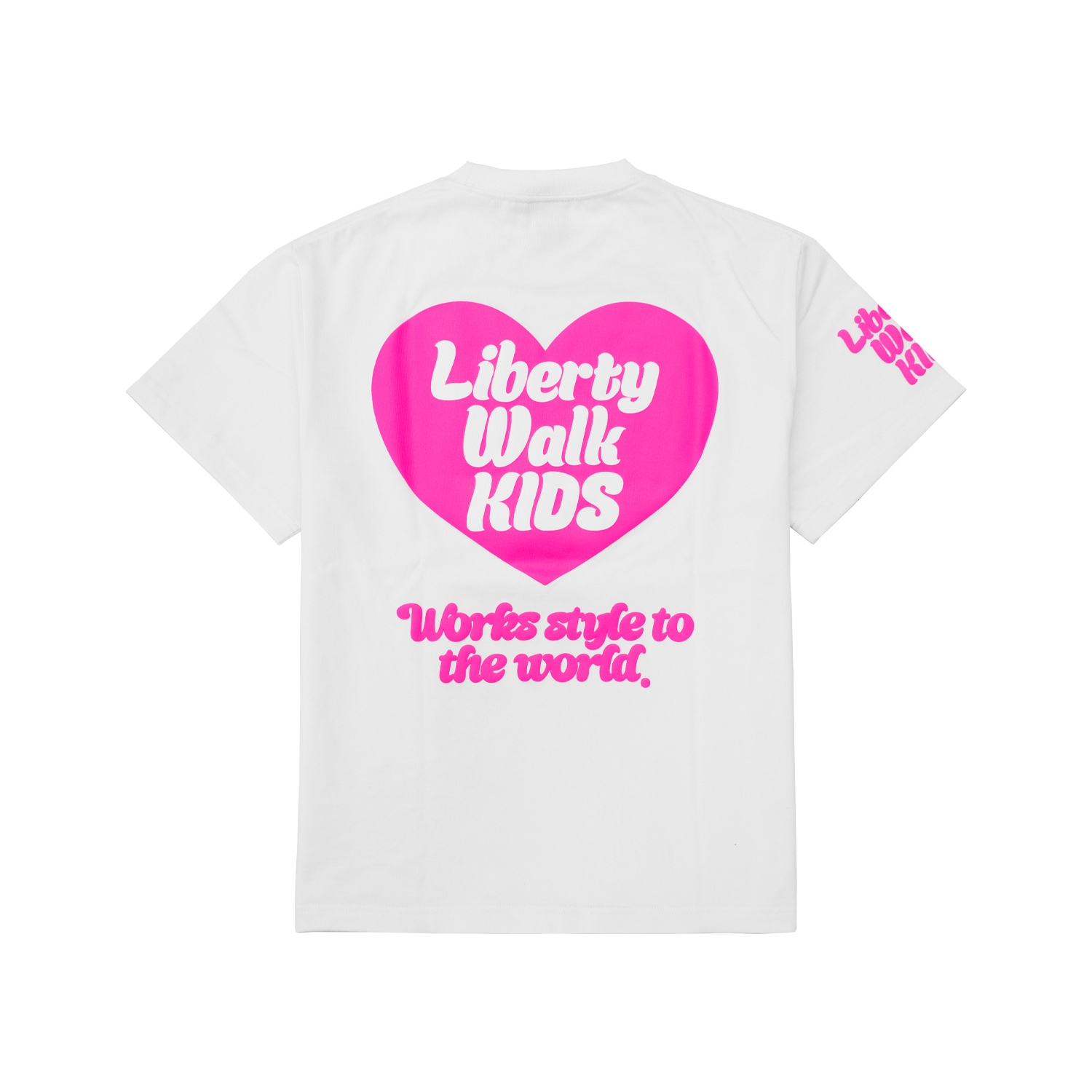 LB Heart Logo Tee White