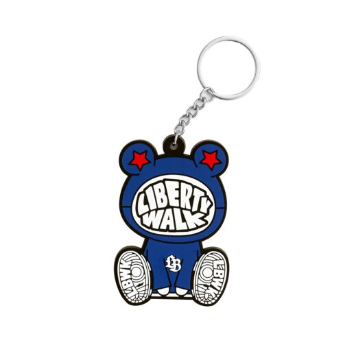 Rubber Keychain LB KUMA F40 Blue