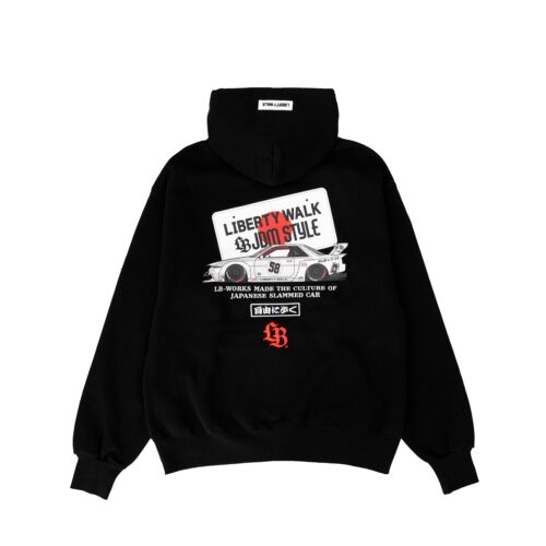 LB Number Plate R32 Hoodie Black