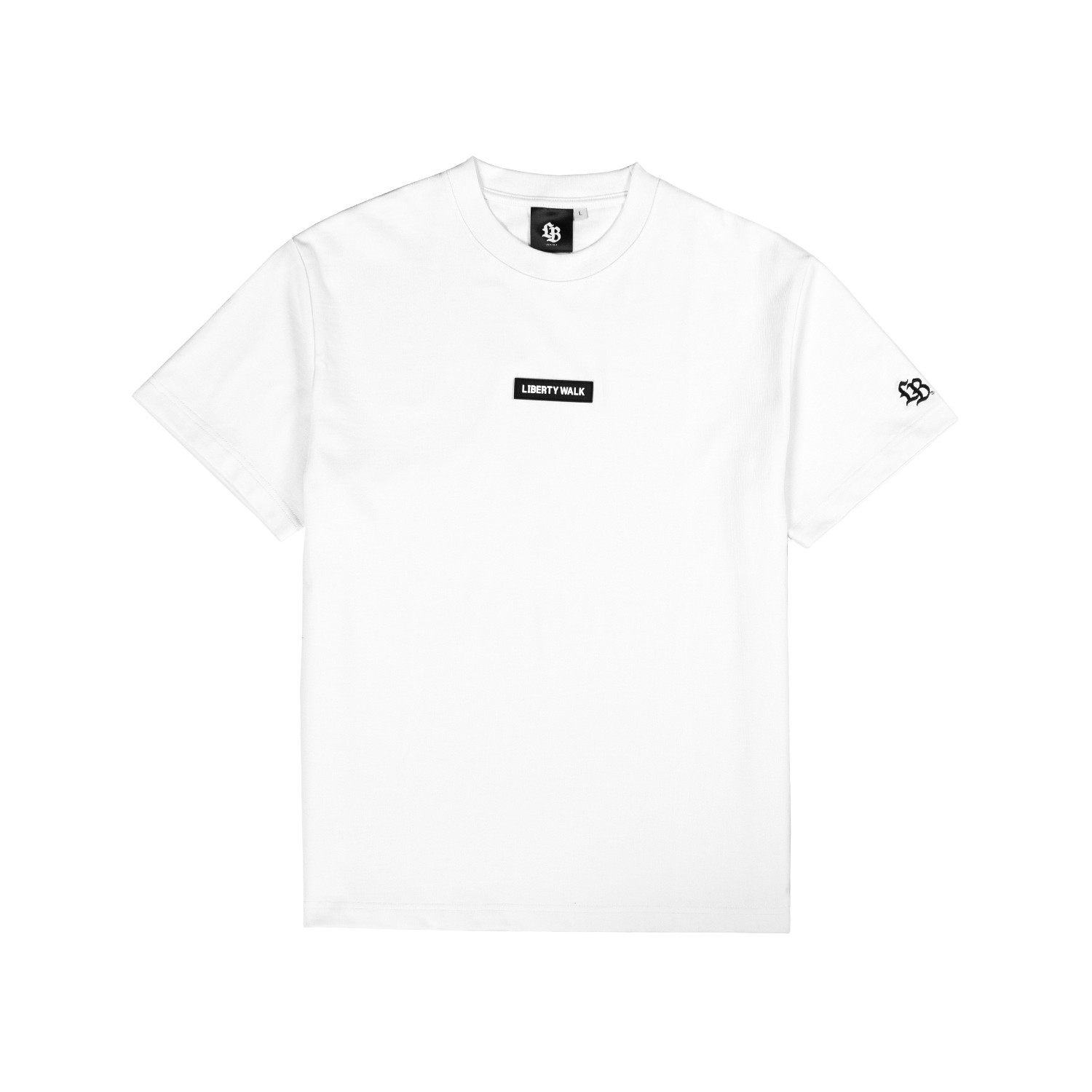 LB Silicon Patch Tee White