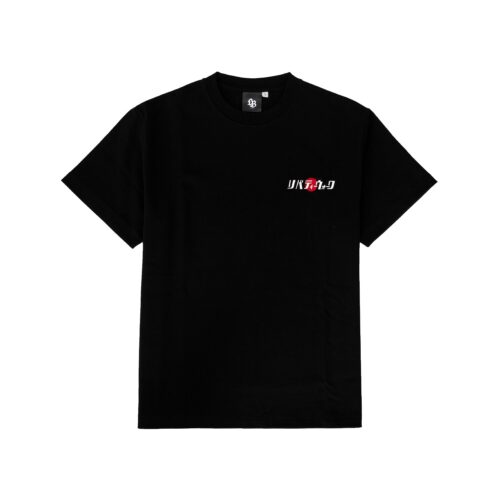 LIBERTY WALK Hinomaru R32 Drift Tee Black - LB-ONLINE STORE